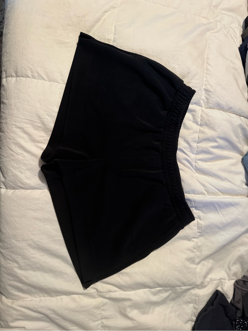 a new day Black Pull-On Athletic Shorts